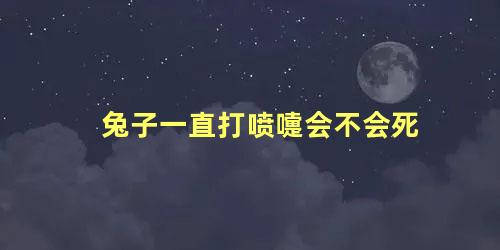 兔子一直打喷嚏会不会死